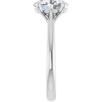 The Alice 1.50ct Oval cut Lab Grown Diamond Solitaire Engagement Ring