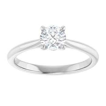 The Alice 0.50ct Round cut Lab Grown Diamond Solitaire Engagement Ring