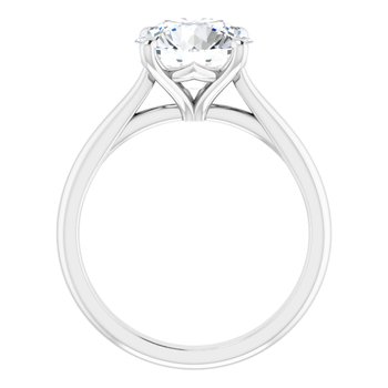 The Alice 3.00ct Round cut Lab Grown Diamond Solitaire Engagement Ring