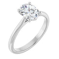 The Alice 1.00ct Oval cut Lab Grown Diamond Solitaire Engagement Ring