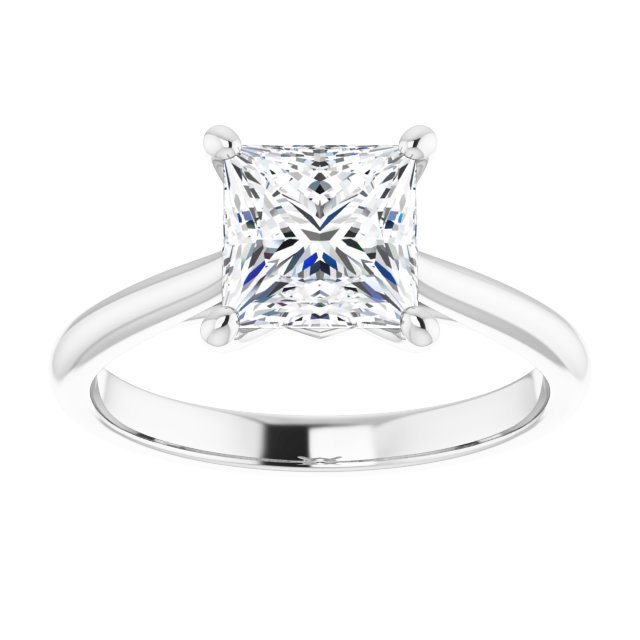 The Alice 1.50ct Princess cut Lab Grown Diamond Solitaire Engagement Ring