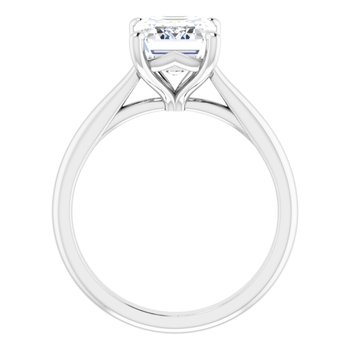 The Alice 2.00ct Radiant cut Lab Grown Diamond Solitaire Engagement Ring