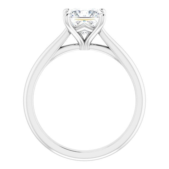 The Alice 1.00ct Princess cut Lab Grown Diamond Solitaire Engagement Ring