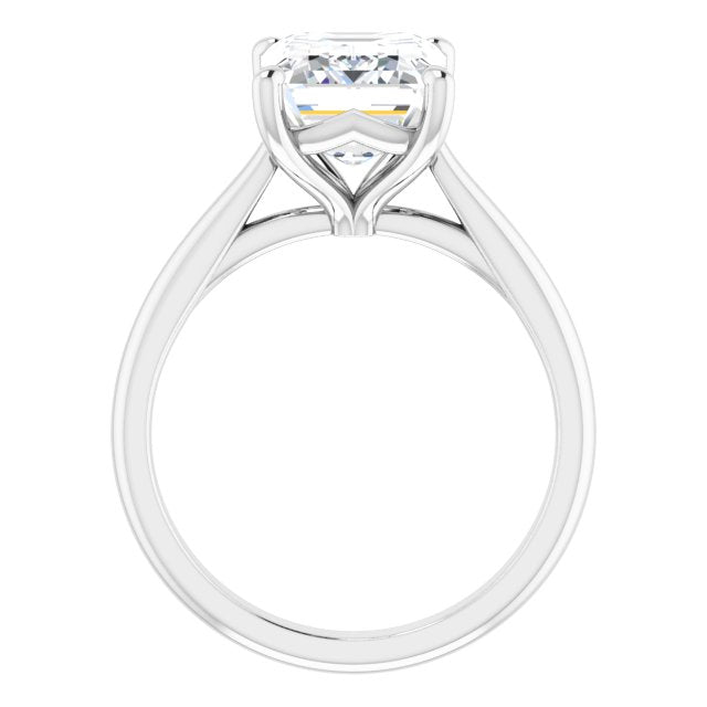 The Alice 3.00ct Emerald cut Lab Grown Diamond Solitaire Engagement Ring