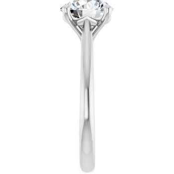 The Alice 2.00ct Round cut Lab Grown Diamond Solitaire Engagement Ring