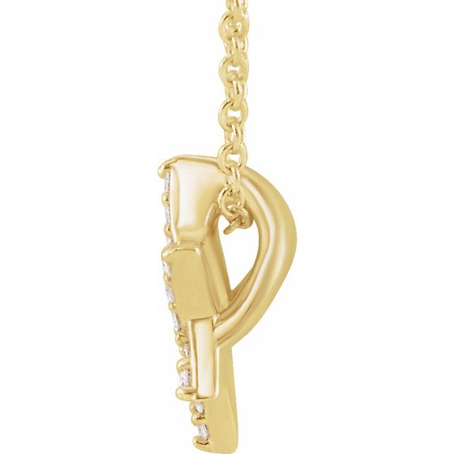 0.15ct Natural Mined Diamond Star of David Necklace in 14k Gold