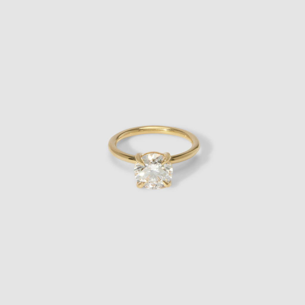 The Emma 1.00ct Round cut Lab Grown Diamond Solitaire Engagement Ring