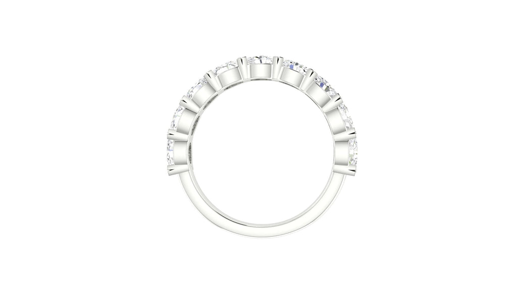 1.10ct Oval Lab Grown Diamond East - West Ring