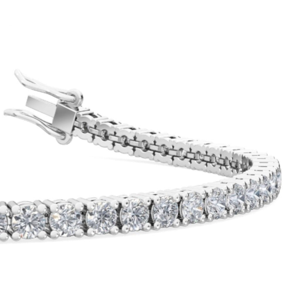 5.00ct Lab Grown Diamond Tennis Bracelet in 14k Gold