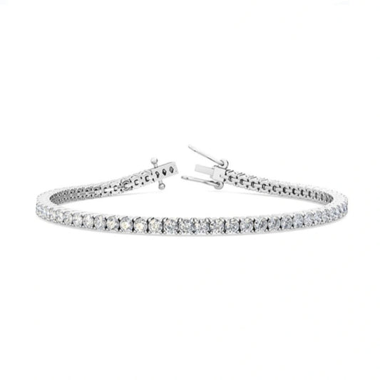 4.00ct Lab Grown Diamond Tennis Bracelet in 14k Gold