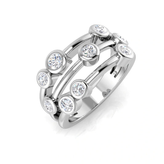 0.70ct Lab Grown Diamond Bubble Wrap Ring (Copy)