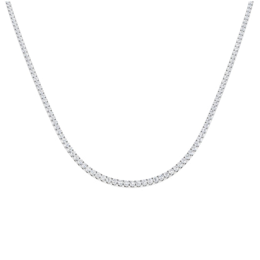 6.00ct Lab Grown Diamond Tennis Necklace in 14k Gold