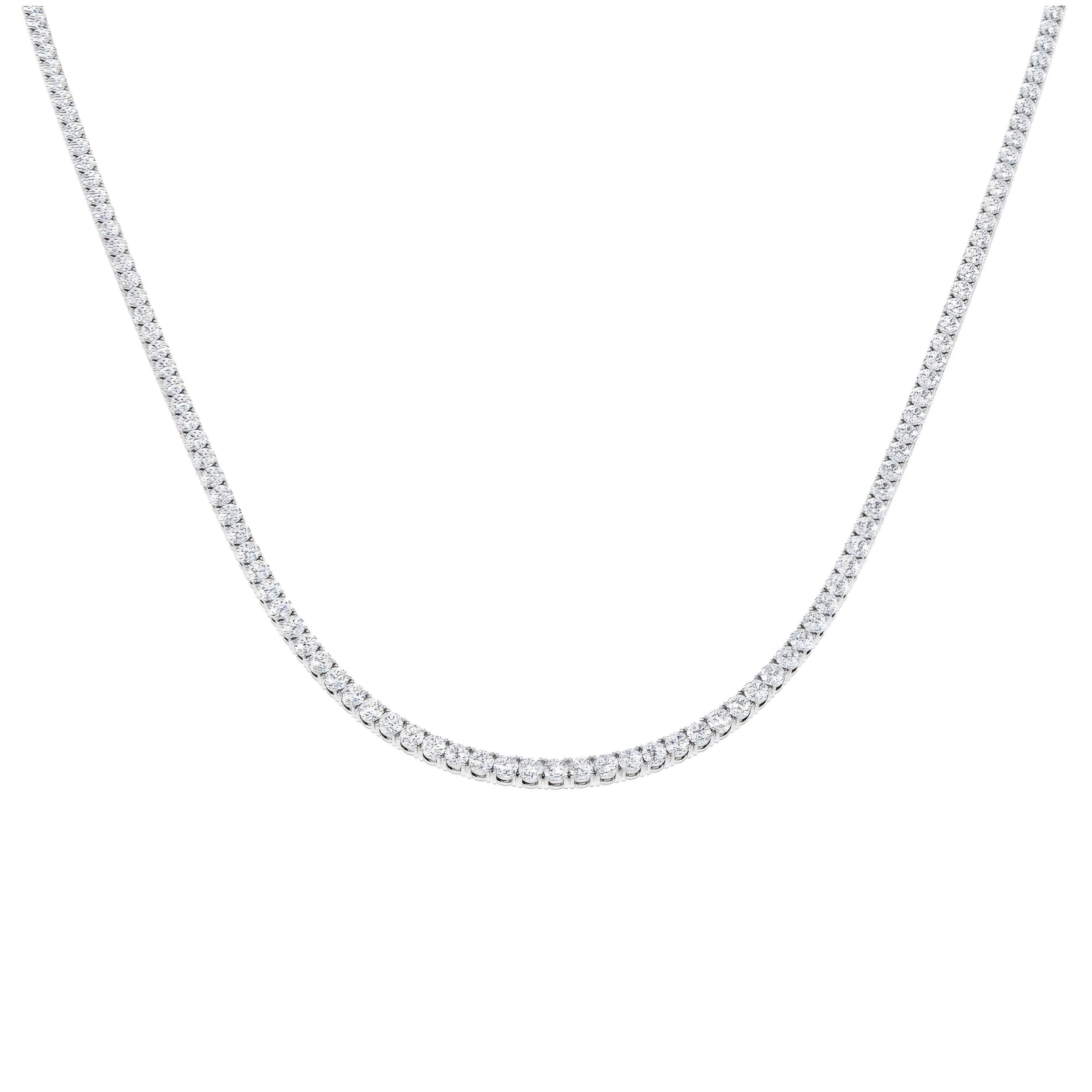 4.00ct Lab Grown Diamond Tennis Necklace