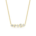 1.20ct Multishape Lab Grown Diamond Bezel Necklace
