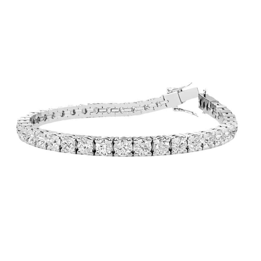 10.50ct Lab Grown Diamond Tennis Bracelet in 14k Gold