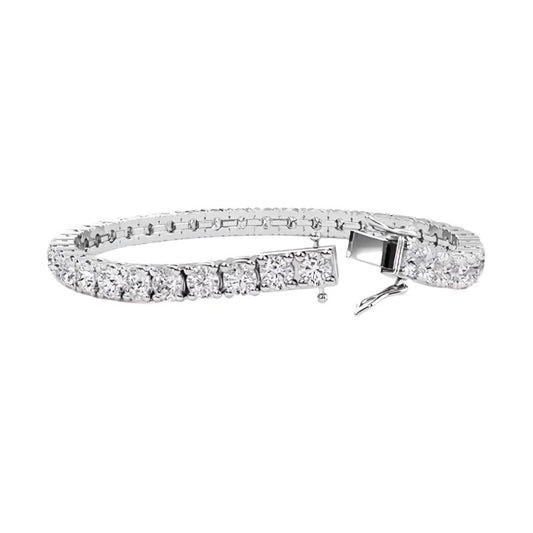 10.50ct Lab Grown Diamond Tennis Bracelet in 14k Gold