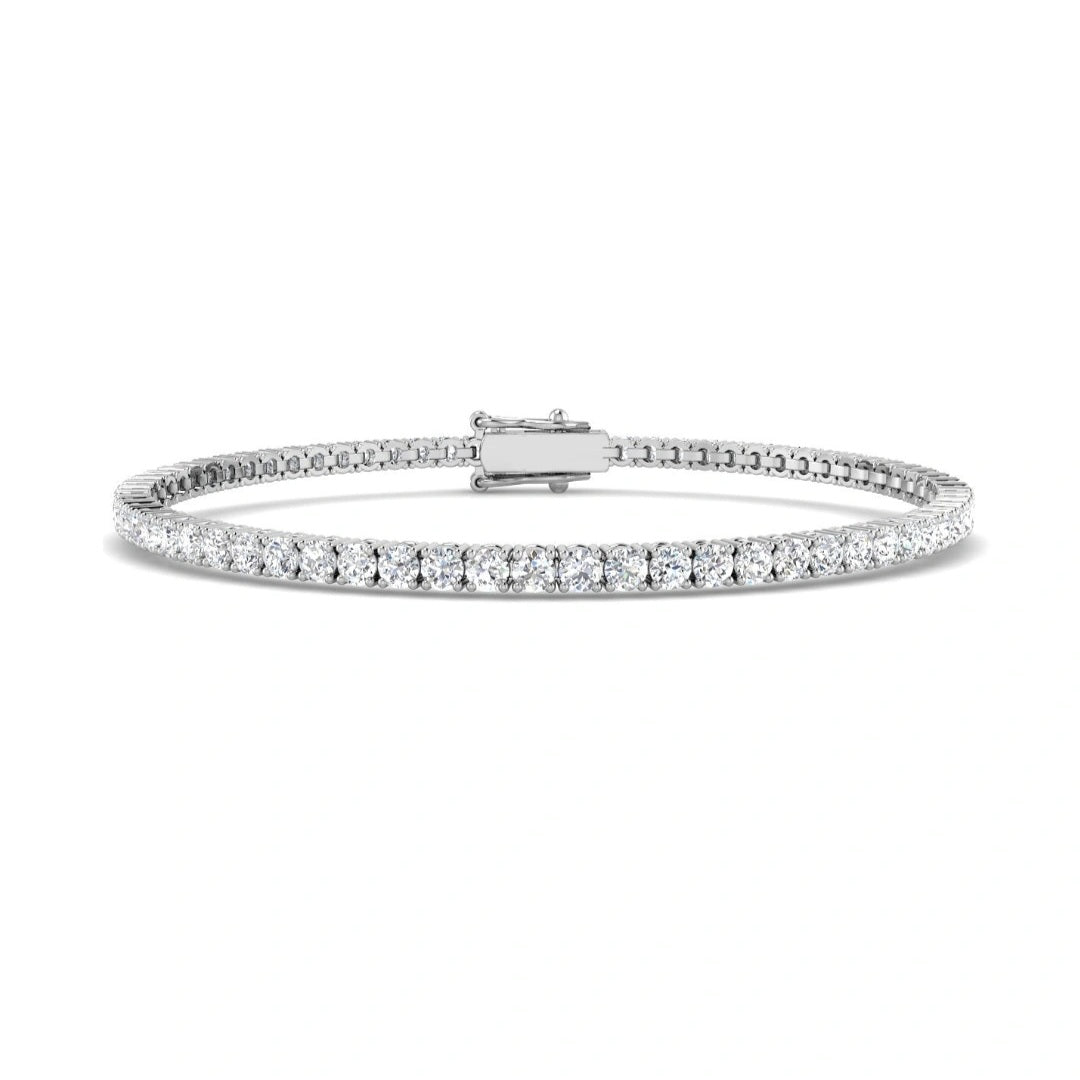 3.00ct Lab Grown Diamond Tennis Bracelet in 9k Gold