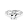 The Lucia 1.30ctw Cushion cut Lab Grown Diamond Engagement Ring