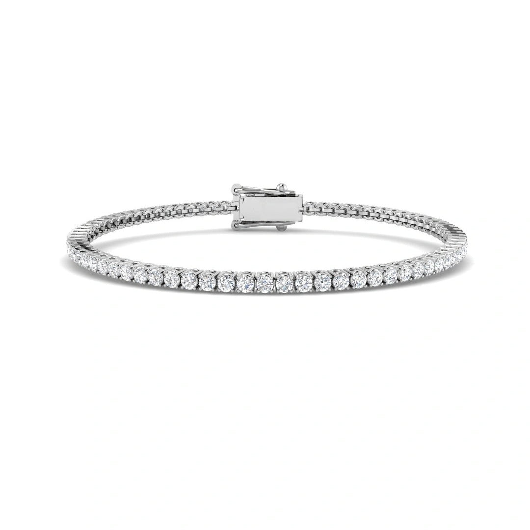 2.13ct Lab Grown Diamond Tennis Bracelet in 9k Gold