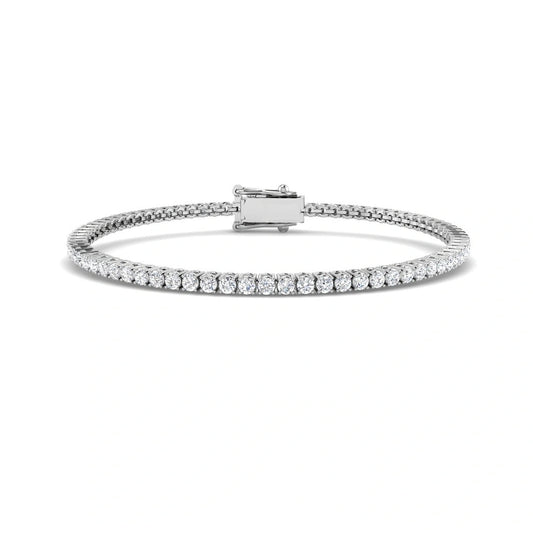 2.13ct Lab Grown Diamond Tennis Bracelet in 9k Gold