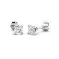 0.50ct Lab Grown Diamond Solitaire Earrings in 9k Gold