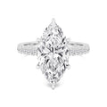 The Amelia 5.55ctw Marquise cut Lab Grown Diamond Engagement Ring
