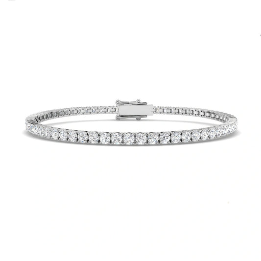 4.00ct Lab Grown Diamond Tennis Bracelet in 9k Gold