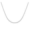 8.00ct Lab Grown Diamond Tennis Necklace in 9k Gold