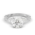 The Lucia 2.78ctw Round cut Lab Grown Diamond Engagement Ring