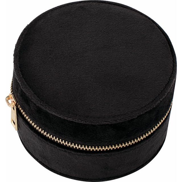 Velvet Round Travel Case