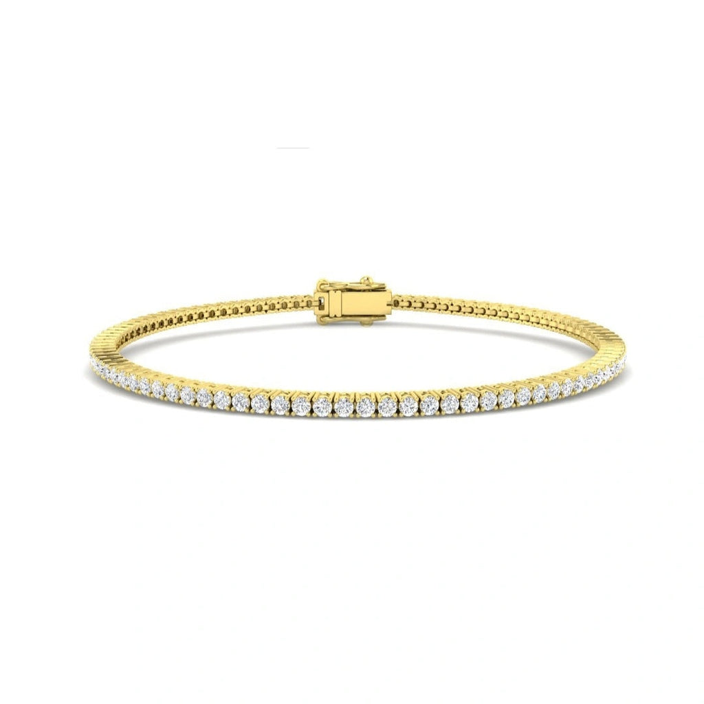 1.50ct Lab Grown Diamond Tennis Bracelet in 9k Gold