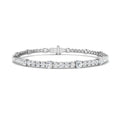 5.39ct Lab Grown Diamond Accented Tennis Bracelet in 9k Gold
