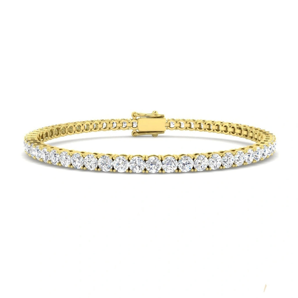 6.00ct Lab Grown Diamond Tennis Bracelet in 9k Gold