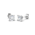 1.00ct Lab Grown Diamond Solitaire Earrings in 9k Gold