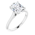 The Aria 2ct Oval Solitaire Engagement Ring