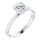 The Alice 1.00ct Lab Grown Round Solitaire Engagement Ring