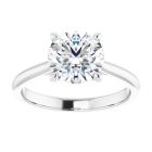 The Alice 2.00ct Lab Grown Round Solitaire Engagement Ring
