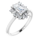The Angelica 1.48ct Lab Grown Marquise Halo Ring in Gold