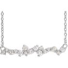 0.36ct Diamond Scattered Necklace in Gold