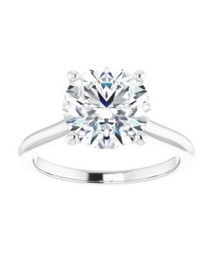 The Aria 3ct round Solitaire Engagement Ring