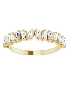 New York Collection 0.70ct 18k Gold Diamond Ring-Yellow-18k Gold-I