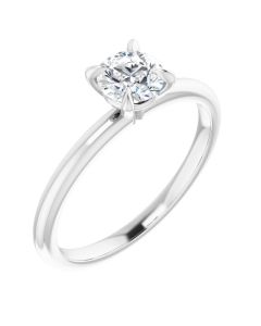 The Emma 0.50ct Lab Grown Round Solitaire Engagement Ring