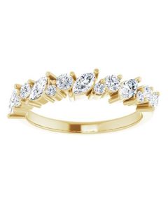 0.70ct Diamond Bliss Ring in Gold-Yellow-14k Gold-I