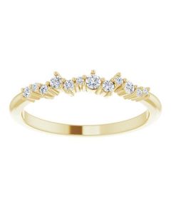 0.15ct Diamond Scattered Ring in Gold-I-Yellow