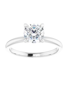 The Emma 1ct Lab Grown Round Solitaire Engagement Ring in Gold