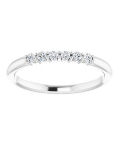 0.12ct Diamond Stacking Ring in Gold