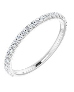 The Charlotte Wedding Band 0.29ct Lab Grown Diamond in Gold