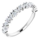 0.52ct Lab Grown Diamond Brilliant Marquise Ring in Gold