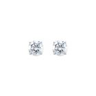 0.50ct Lab Grown Diamond Solitaire Earrings in Gold