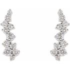 0.36ct Diamond Scattered Earrings in Gold